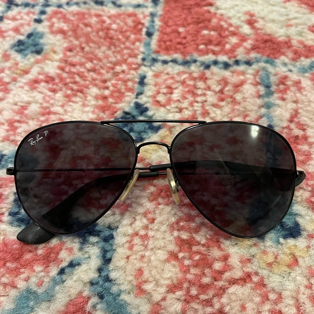Ray Ban Aviator Polarized Sunglasses